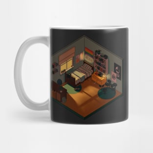 Charlie Spring - Heartstopper - isometric bedroom Mug